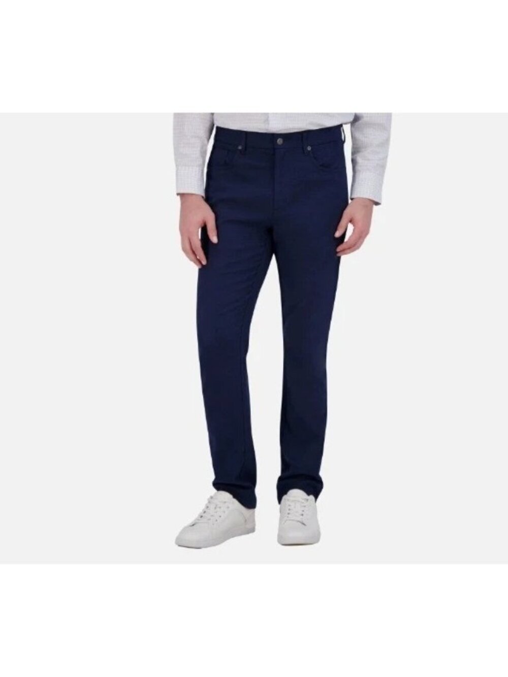 Kirkland Signature Men's 38x32 Navy 5-Pocket Stretch Pants d1753